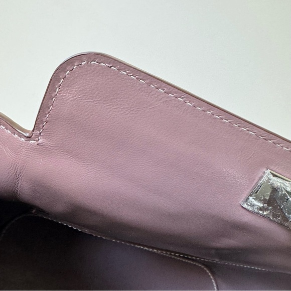 LEATHER INSIDE & OUT | Dark Gray Toolbox Bag Convertible Shoulder Top Handle T14 - Picture 12 of 14